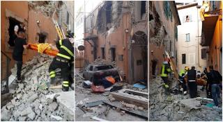 Explozia s-a produs în centrul istoric al localității Marino, lângă Roma, Italia
