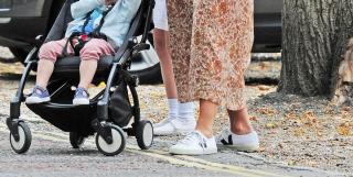 Copil ucis de cărucior