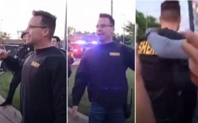 Chris Swanson, un polițist din Michigan lasă armele și le vorbește din suflet protestatarilor