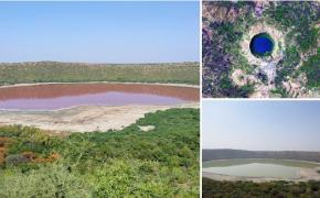 Un lac din India uimește geologii după ce a devenit roz peste noapte