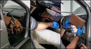 Tânăr prins în flagrant cu 4.5 kg de cocaină și 8 de heroină, sub torpedou