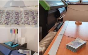 Perchezitii la cel mai mare falsificator de bancnote din plastic din lume