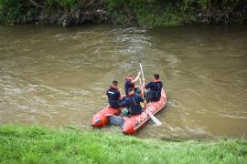 Fetița de 5 ani a căzut în râul Cibin, marți dimineață