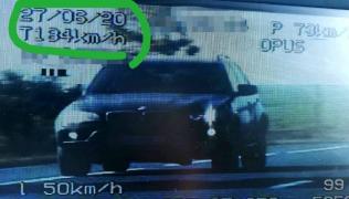 BMW luat de radar cu 184 km/h în limită de 50, la Bacău