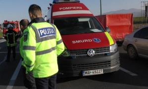 Motociclist mort în Prahova, după impactul cu o autoutilitară care a făcut brusc stânga