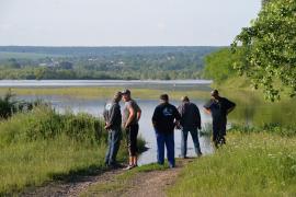 Un bărbat a murit înecat după ce a încercat să traverseze Someșul pe o tiroliană improvizată