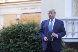 Donald Trump neagă că s-ar fi adăpostit în buncăr de teama protestatarilor
