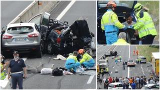 Tragedia a fost surprinsă de camerele de supraveghere