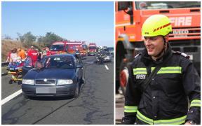 Salvatorul de la accidentul de pe Autostrada Soarelui