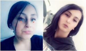 Maria Izabela Miteluț și sora ei Andreea Bianca