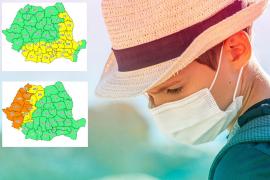 ANM a emis primul cod galben de caniculă din acestă vară