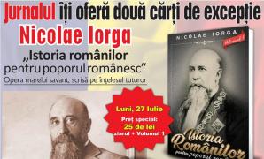 Jurnalul îți oferă o două volume de mare valoare, pe care orice român trebuie să le citească