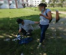 Hoață de portofele prinsă când încerca să fuga cu portofelul unui bătrân, la Bacău