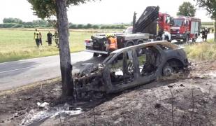 O tânără de 19 ani a murit carbonizată într-un Audi electric, în Germania