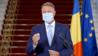 Klaus Iohannis, declaratie de presa la Palatul Cotroceni