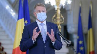 Klaus Iohannis ține un discurs la Cotroceni