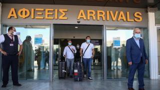 Ieşirea din aeroportul din Insula Creta