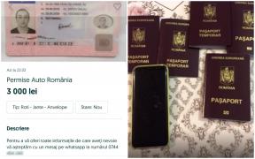 Falsificatorii de permise își căutau clienții prin anunțuri postate pe Internet