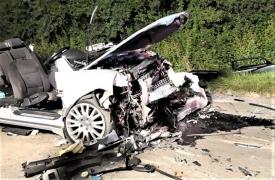 Mesajul Poliției Române, după accidentul cu 4 morți, din Sălaj: "Așa arată o mașină cu volanul pe dreapta, care a intrat pe contrasens" (Video)