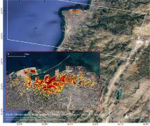 Imaginea NASA care dezvăluie dimensiunea dezastrului, după explozia din Beirut