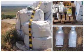 „Bomba” cu ceas de la Vlădești: 35 de tone de azotat de amoniu, depozitate în condiții improprii într-o magazie