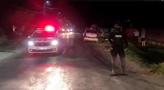 Un bărbat a fost împușcat la Bunești, după ce a devenit agresiv față de o polițistă și un jandarm