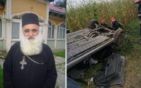 Părintele Alexandru Argatu a murit într-un accident, în Bacău
