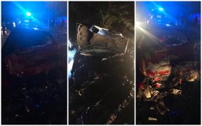 Accident cumplit la Laloșu. Un șofer de 34 de ani a murit după ce a intrat în viteză pe contrasens