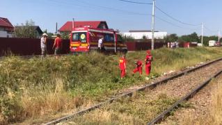 Copil de 12 ani, spulberat de tren la Cătămărăști-Deal