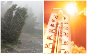 Ploi și vijelii în jumătate de țară. În sud și sud-est ne topește canicula