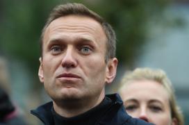 Alexei Navalnîi la un protest