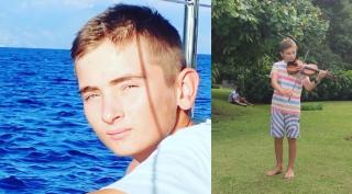 Eddie Jarman în vacanţa cu familia