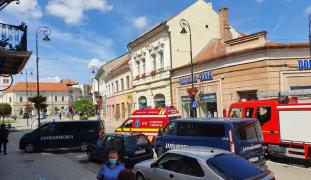 Alertă cu bombă la Primăria din Sfântu Gheorghe