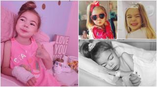 Thalia-Beau Wright în vârstă de 5 ani