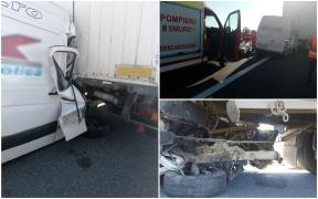 Accident pe Autostrada Soarelui