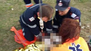 Copilul s-a înecat în râul Vedea, după ce a fost luat de curenți