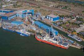 Constructorul naval Damen concediază 870 de angajați din România