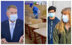 Elevii desființează cele trei scenarii anunțate de Iohannis pentru noul an școlar