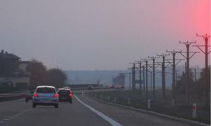 Coloana de mașini formată are cel puțin trei kilometri