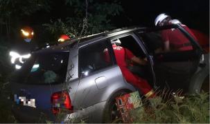 O mașină și o căruță au fost implicate în accidentul din Satu Mare