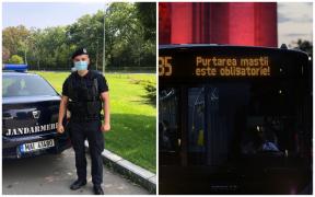 Bărbat imobilizat și dat jos din autobuz pentru că a refuzat să poarte mască, în București