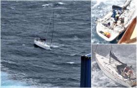 Comandantul a ordonat operațiunea în plină furtună tropicală