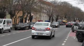 La un moment dat, tânărul de la volan a sărit din maşină