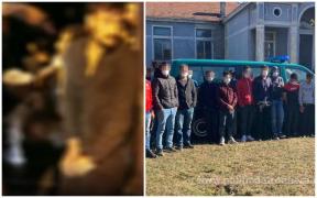 Șofer român prins cu 25 de migranți în microbuz