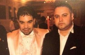 Florin Salam, alături de fratele lui Nelu Stoian