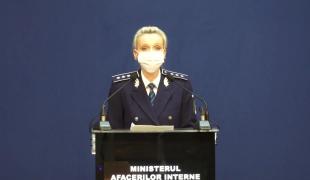 Monica Dajbog, purtătorul de cuvânt al MAI