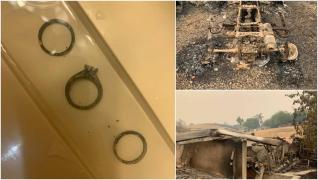 Verighetele găsite în moloz