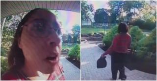 În urma unei discuţii în contradictoriu, femeia a decis să plece cu mâncarea omului