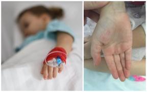 Coşmarul unei mame după ce fetiţa de 7 ani s-a îmbolnăvit brusc