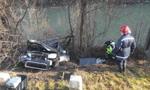 Victimele accidentului au fost transportate la UPU SMURD Bistriţa